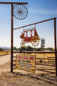 Experience the real Wild West and take a ride in an authentic Stagecoach that was built for comfort and speed! You will see how the horses are hitched to the stagecoach before leaving the Way Station